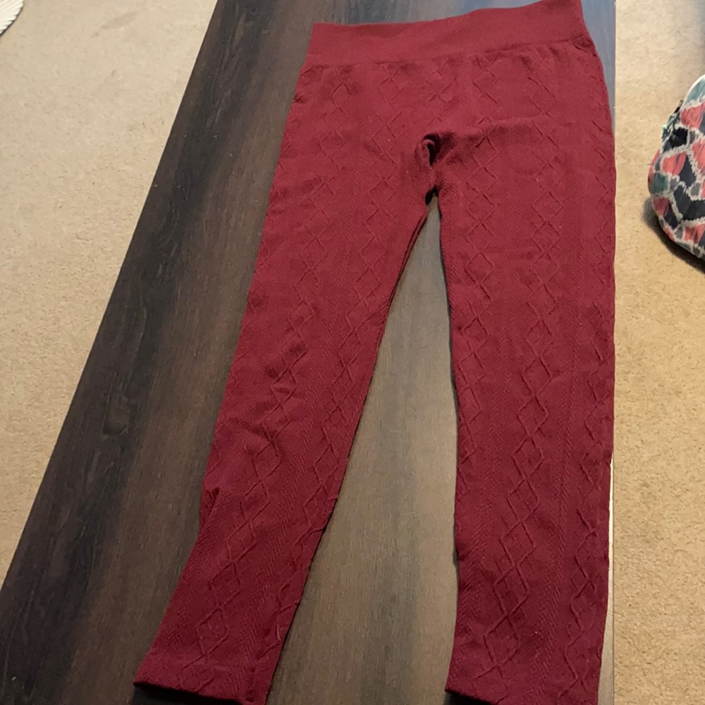 Fleece leggings